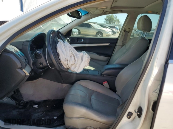 2008 Infiniti G35 Journey with VIN JNKBV61E78M226515, listed as a Copart auction lot 72430374 with 138,241 mi miles and Salvage Title. Bid and sale history available at DreamBid. Image 7.
