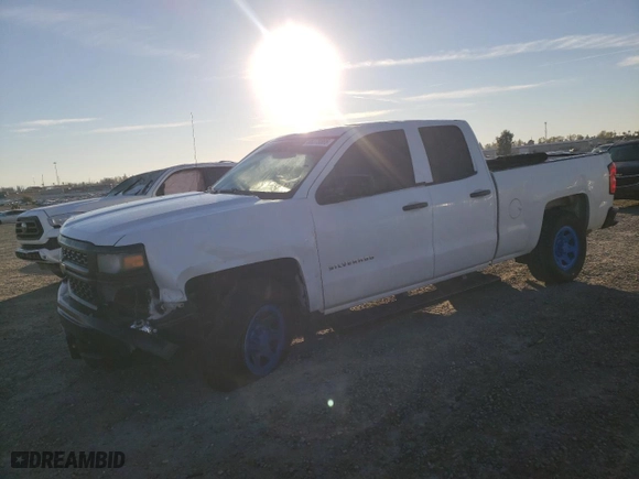 2015 Chevrolet Silverado 1500 Work Truck with VIN 1GCRCPEC7FZ281406, listed as a Copart auction lot 88378865 with 187,602 mi miles and Salvage Title. Bid and sale history available at carsss.com. Image 1.
