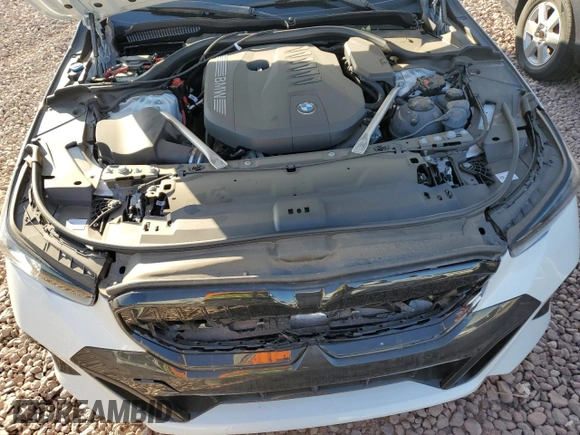 2024 BMW 5 Series 540i xDrive with VIN WBA63FJ02RCR69813, listed as a Copart auction lot 86380164 with 94 mi miles and Salvage Title. Bid and sale history available at carsss.com. Image 11.