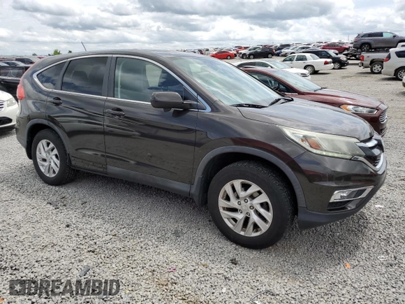 2015 Honda CR-V EX with VIN 2HKRM4H53FH660340, listed as a Copart auction lot 55258165 with 119,259 mi miles and Salvage Title. Bid and sale history available at DreamBid. Image 4.