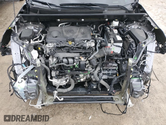 2023 Toyota RAV4 XLE Premium with VIN JTMA1RFV2PD096094, listed as a Copart auction lot 46976075 with 33,923 mi miles and Salvage Title. Bid and sale history available at carsss.com. Image 13.