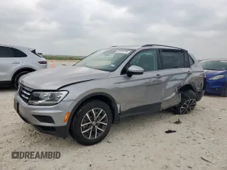 2021 Volkswagen Tiguan S с VIN 3VV1B7AX0MM033300, выставлен на аукционе Copart как лот 57270715 с пробегом 70 125 миль миль и Списание • Salvage title. История ставок и продаж доступна на DreamBid. Изображение 1.