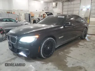 2013 BMW 7 Series 740Li xDrive с VIN WBAYF4C50DD127620, выставлен на аукционе Copart как лот 75655904 с пробегом 138 033 миль миль и Списание • Salvage title. История ставок и продаж доступна на DreamBid. Изображение 1.