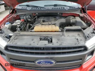 2018 Ford F-150 XL with VIN 1FTEW1CP7JKF70781, listed as a Copart auction lot 50906645 with 154,564 mi miles and Salvage Title. Bid and sale history available at DreamBid. Image 11.