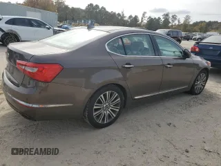 2014 Kia Cadenza Premium with VIN KNALN4D7XE5125317, listed as a Copart auction lot 78210314 with 121,594 mi miles and Salvage Title. Bid and sale history available at carsss.com. Image 3.
