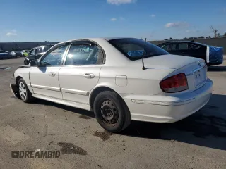 2003 Hyundai Sonata with VIN KMHWF25H33A907483, listed as a Copart auction lot 46174975 with 242,824 mi miles and Salvage Title. Bid and sale history available at carsss.com. Image 2.