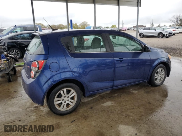 2014 Chevrolet Sonic LT with VIN 1G1JC6SBXE4185129, listed as a Copart auction lot 50242585 with 90,905 mi miles and Clean Title. Bid and sale history available at carsss.com. Image 3.