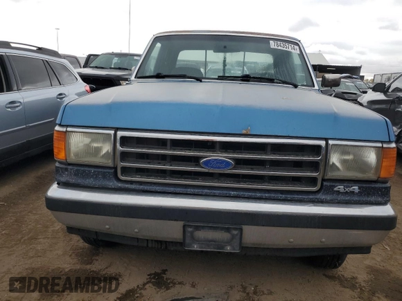 1991 Ford F-150 with VIN 1FTEX14H3MKA37996, listed as a Copart auction lot 78435714 with 340,195 mi miles and Clean Title. Bid and sale history available at carsss.com. Image 5.