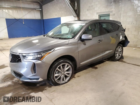 2023 Acura RDX w/Technology Package with VIN 5J8TC2H56PL014205, listed as a Copart auction lot 69706834 with 31,459 mi miles and Salvage Title. Bid and sale history available at carsss.com. Image 1.