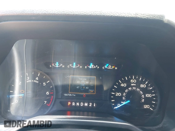 2016 Ford F-150 XLT with VIN 1FTFX1EG3GKF54388, listed as a IAAI auction lot 42474038 with 165,705 mi miles and . Bid and sale history available at DreamBid. Image 7.