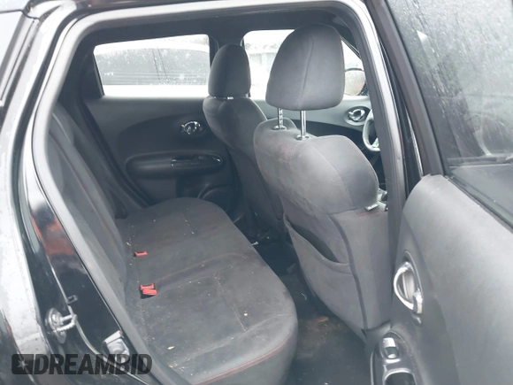2013 Nissan Juke S with VIN JN8AF5MV6DT232097, listed as a IAAI auction lot 41126299 with 129,828 mi miles. Bid and sale history available at carsss.com. Image 8.