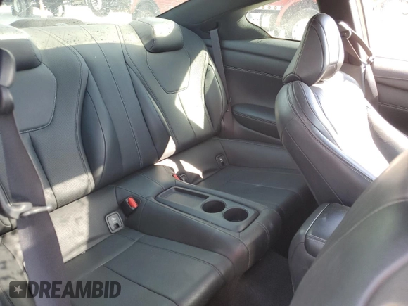 2017 Infiniti Q60 Premium with VIN JN1CV7EK0HM110815, listed as a Copart auction lot 42618875 with 57,303 mi miles and Salvage title. Bid and sale history available at DreamBid. Image 10.