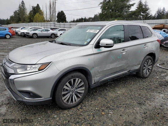 2019 Mitsubishi Outlander ES with VIN JA4AZ3A3XKZ042348, listed as a Copart auction lot 52211305 with 116,615 mi miles and Salvage Title. Bid and sale history available at carsss.com. Image 1.