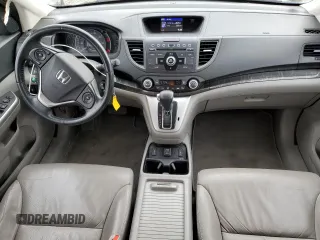 2013 Honda CR-V EX-L with VIN 2HKRM4H76DH618694, listed as a Copart auction lot 49102195 with 105,091 mi miles and Salvage Title. Bid and sale history available at carsss.com. Image 8.
