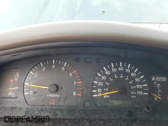2000 Toyota Tacoma with VIN 4TAWN72N8YZ677345, listed as a Copart auction lot 61096865 with 217,590 mi miles and Clean title. Bid and sale history available at DreamBid. Image 9.