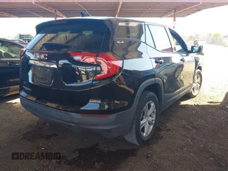 2019 GMC Terrain SLE with VIN 3GKALMEV1KL155433, listed as a IAAI auction lot 41831770 with 49,643 mi miles. Bid and sale history available at carsss.com. Image 4.