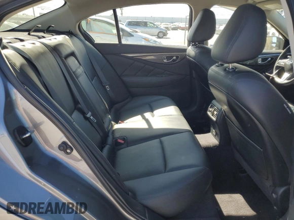 2021 Infiniti Q50 Pure with VIN JN1EV7AP7MM704225, listed as a Copart auction lot 47425665 with 25,441 mi miles and Salvage Title. Bid and sale history available at DreamBid. Image 10.