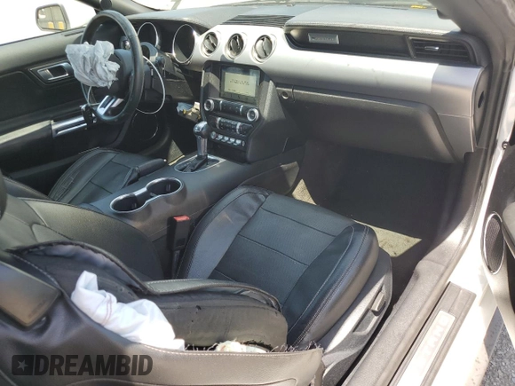 2018 Ford Mustang EcoBoost Premium with VIN 1FATP8UHXJ5155575, listed as a Copart auction lot 57527085 with 138,033 mi miles and Salvage title. Bid and sale history available at DreamBid. Image 8.