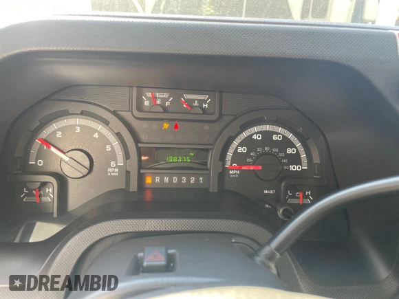 2012 Ford Econoline Cargo with VIN 1FDFE4FS3CDA26905, listed as a Copart auction lot 46358815 with 108,375 mi miles and Clean Title. Bid and sale history available at DreamBid. Image 8.