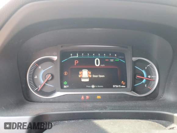 2019 Honda Passport Sport with VIN 5FNYF8H2XKB016880, listed as a Copart auction lot 58046475 with 73,615 mi miles and Salvage title. Bid and sale history available at DreamBid. Image 9.