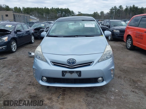 2013 Toyota Prius Two with VIN JTDZN3EU8D3279756, listed as a IAAI auction lot 41859346 with 95,457 mi miles and . Bid and sale history available at carsss.com. Image 12.
