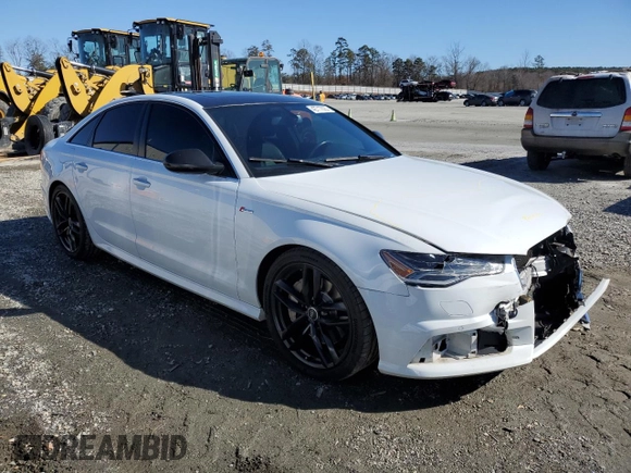 2017 Audi A6 Premium Plus z VIN WAUF2AFC5HN054854, wystawiony jako Copart lot #42717025 z przebiegiem 135 053 mil mil oraz Szkody całkowita. Historia ofert i sprzedaży dostępna na DreamBid. Obrazek 4.