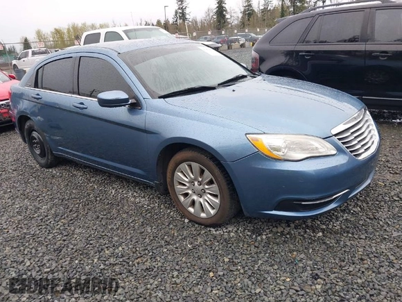 2011 Chrysler 200 LX with VIN 1C3BC4FB1BN539494, listed as a IAAI auction lot 41959839 with 168,101 mi miles. Bid and sale history available at carsss.com. Image 1.
