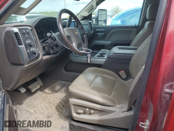 2019 Chevrolet Silverado 3500HD LTZ z VIN 1GC4KXEY4KF195894, wystawiony jako Copart lot #50650835 z przebiegiem 98 476 mil mil oraz Szkoda całkowita • Salvage title. Historia ofert i sprzedaży dostępna na DreamBid. Obrazek 7.