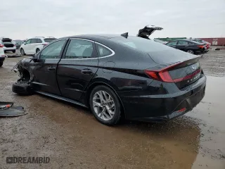 2020 Hyundai Sonata SEL with VIN 5NPEF4JA0LH028178, listed as a Copart auction lot 43072025 with 42,096 mi miles and Salvage Title. Bid and sale history available at carsss.com. Image 2.