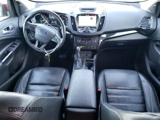 2017 Ford Escape Titanium with VIN 1FMCU0JD7HUD41107, listed as a Copart auction lot 85657084 with 197,982 mi miles and Salvage Title. Bid and sale history available at DreamBid. Image 8.