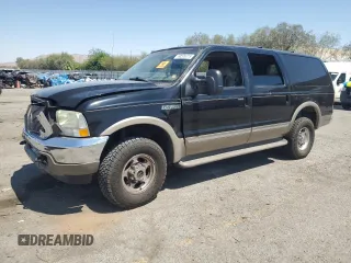 2002 Ford Excursion Limited with VIN 1FMNU43S92EC53835, listed as a Copart auction lot 60525215 with 207,011 mi miles and Salvage title. Bid and sale history available at DreamBid. Image 1.