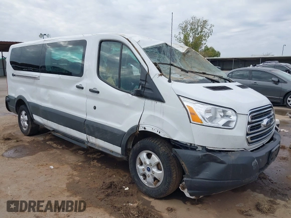 2018 Ford Transit Passenger XL с VIN 1FBZX2YG5JKB15655, выставлен на аукционе IAAI как лот 41227727 с пробегом 107 291 миль миль и . История ставок и продаж доступна на DreamBid. Изображение 14.