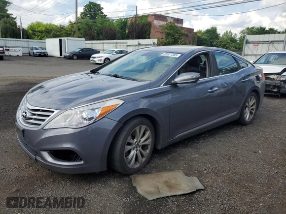 2013 Hyundai Azera с VIN KMHFG4JG3DA227946, выставлен на аукционе Copart как лот 62827305 с пробегом 113 630 миль миль и Списание • Salvage title. История ставок и продаж доступна на DreamBid. Изображение 1.