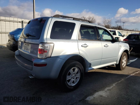 2009 Mercury Mariner with VIN 4M2CU91799KJ16293, listed as a Copart auction lot 45214675 with 159,380 mi miles and Salvage Title. Bid and sale history available at carsss.com. Image 3.