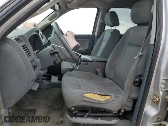 2007 Dodge Dakota SLT with VIN 1D7HW48N77S110606, listed as a Copart auction lot 48617905 with 234,017 mi miles and Salvage Title. Bid and sale history available at carsss.com. Image 7.