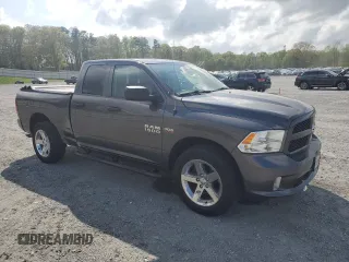 2018 Ram 1500 Tradesman with VIN 1C6RR7FT3JS301365, listed as a Copart auction lot 51292345 with 69,543 mi miles and Salvage title. Bid and sale history available at DreamBid. Image 4.