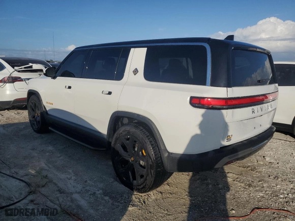 2023 Rivian R1S Adventure with VIN 7PDSGABAXPN004854, listed as a Copart auction lot 75369664 with 0 mi miles and Salvage Title. Bid and sale history available at carsss.com. Image 2.