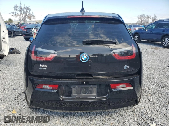 2016 BMW i3 with VIN WBY1Z4C56GV506033, listed as a Copart auction lot 45813425 with 0 mi miles and Non Repairable. Bid and sale history available at carsss.com. Image 6.