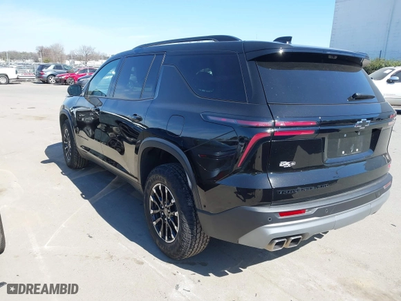2024 Chevrolet Traverse AWD Z71 with VIN 1GNEVJKS4RJ215293, listed as a IAAI auction lot 41683214 with 12,404 mi miles. Bid and sale history available at carsss.com. Image 3.