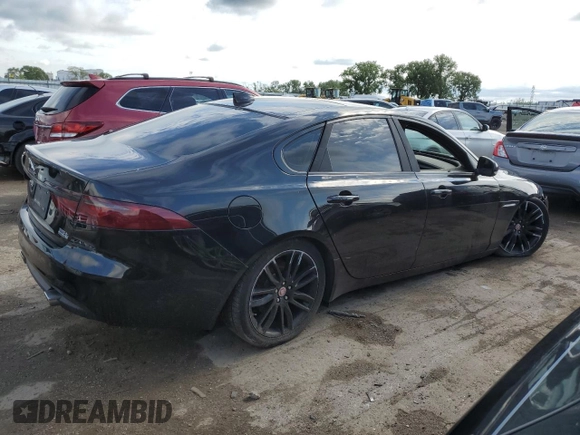 2016 Jaguar XF 35t Prestige with VIN SAJBK4BV6GCY15011, listed as a Copart auction lot 56533024 with 103,529 mi miles and Salvage Title. Bid and sale history available at carsss.com. Image 3.