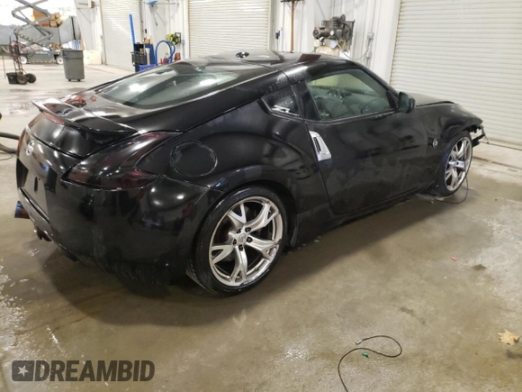 2009 Nissan 370Z Touring with VIN JN1AZ44E99M401370, listed as a Copart auction lot 48538905 with 94,962 mi miles and Salvage Title. Bid and sale history available at carsss.com. Image 3.