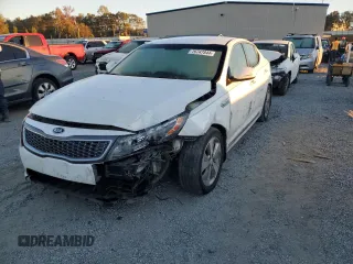 2015 Kia Optima Hybrid EX with VIN KNAGN4AD0F5091420, listed as a Copart auction lot 76747844 with 89,155 mi miles and Salvage Title. Bid and sale history available at carsss.com. Image 1.