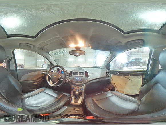 2016 Chevrolet Sonic LTZ z VIN 1G1JE6SB3G4108552, wystawiony jako Copart lot #57843505 z przebiegiem 101 897 mil mil oraz Szkoda całkowita • Salvage title. Historia ofert i sprzedaży dostępna na DreamBid. Obrazek 15.