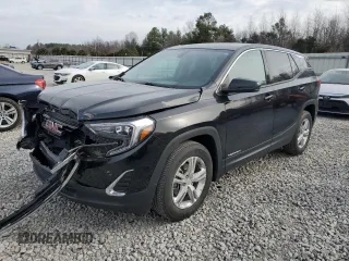 2019 GMC Terrain SLE with VIN 3GKALMEV1KL398112, listed as a Copart auction lot 47603035 with 77,132 mi miles and Salvage Title. Bid and sale history available at carsss.com. Image 1.