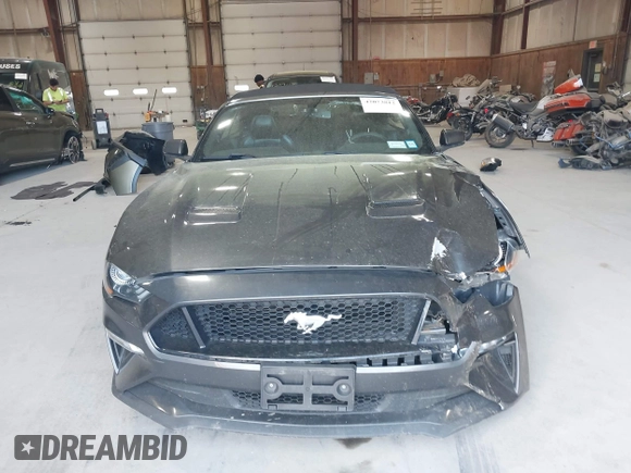 2019 Ford Mustang GT Premium with VIN 1FATP8FF4K5171686, listed as a IAAI auction lot 42073812 with 128,768 mi miles. Bid and sale history available at carsss.com. Image 12.