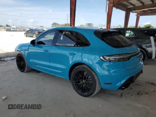 2022 Porsche Macan Turbo with VIN WP1AF2A56NLB31379, listed as a Copart auction lot 56354375 with 28,504 mi miles and Salvage title. Bid and sale history available at DreamBid. Image 2.