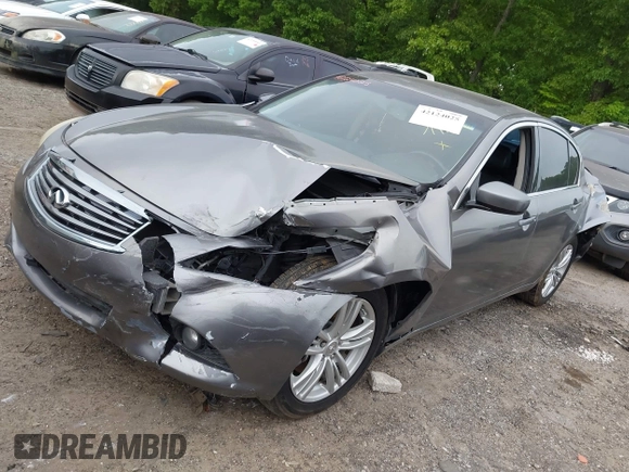 2012 Infiniti G25 Journey with VIN JN1DV6AP8CM813118, listed as a IAAI auction lot 42124025 with 152,578 mi miles and . Bid and sale history available at DreamBid. Image 2.