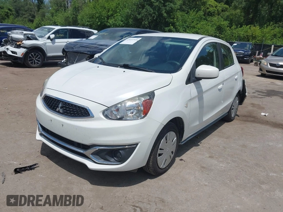 2017 Mitsubishi Mirage ES with VIN ML32A3HJ7HH020444, listed as a IAAI auction lot 42651544 with 87,011 mi miles and . Bid and sale history available at DreamBid. Image 17.