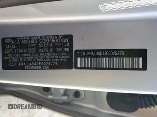 2015 Kia K900 Premium with VIN KNALU4D49F6026279, listed as a Copart auction lot 71614904 with 103,929 mi miles and Salvage Title. Bid and sale history available at carsss.com. Image 13.