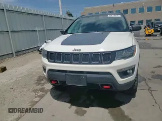 2020 Jeep Compass Trailhawk with VIN 3C4NJDDB1LT189240, listed as a Copart auction lot 57876235 with 70,309 mi miles and Salvage title. Bid and sale history available at DreamBid. Image 15.